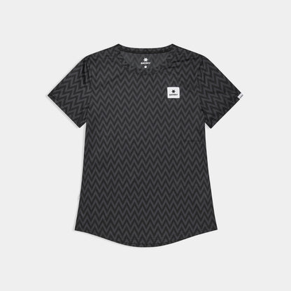 ランニングTシャツ SW25012c1062 W Zig Zag Combat T-shirt - Blackzigzag [レディーズ]