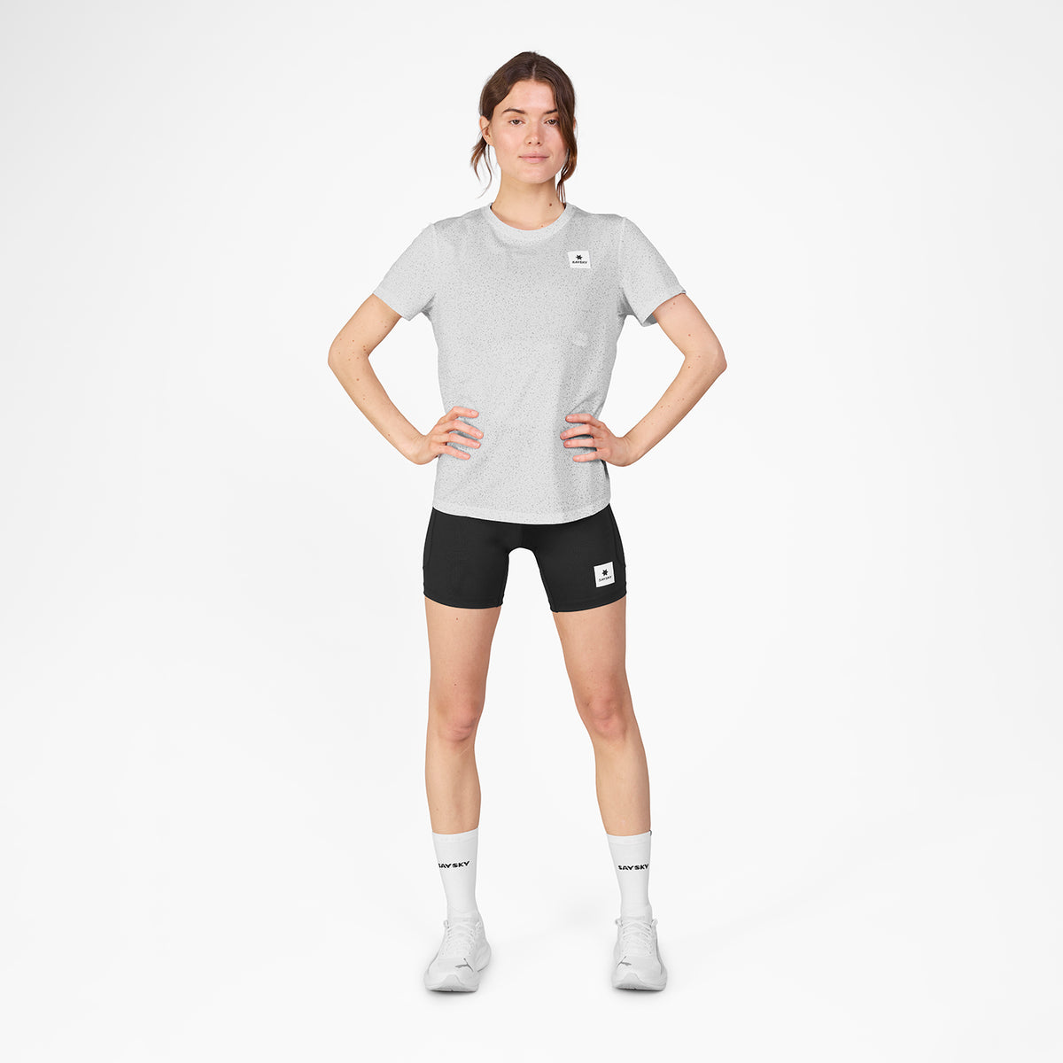 ランニングTシャツ SW25014c1073 Wmns Universe Combat T-shirt - Whiteuniverse [レディーズ]