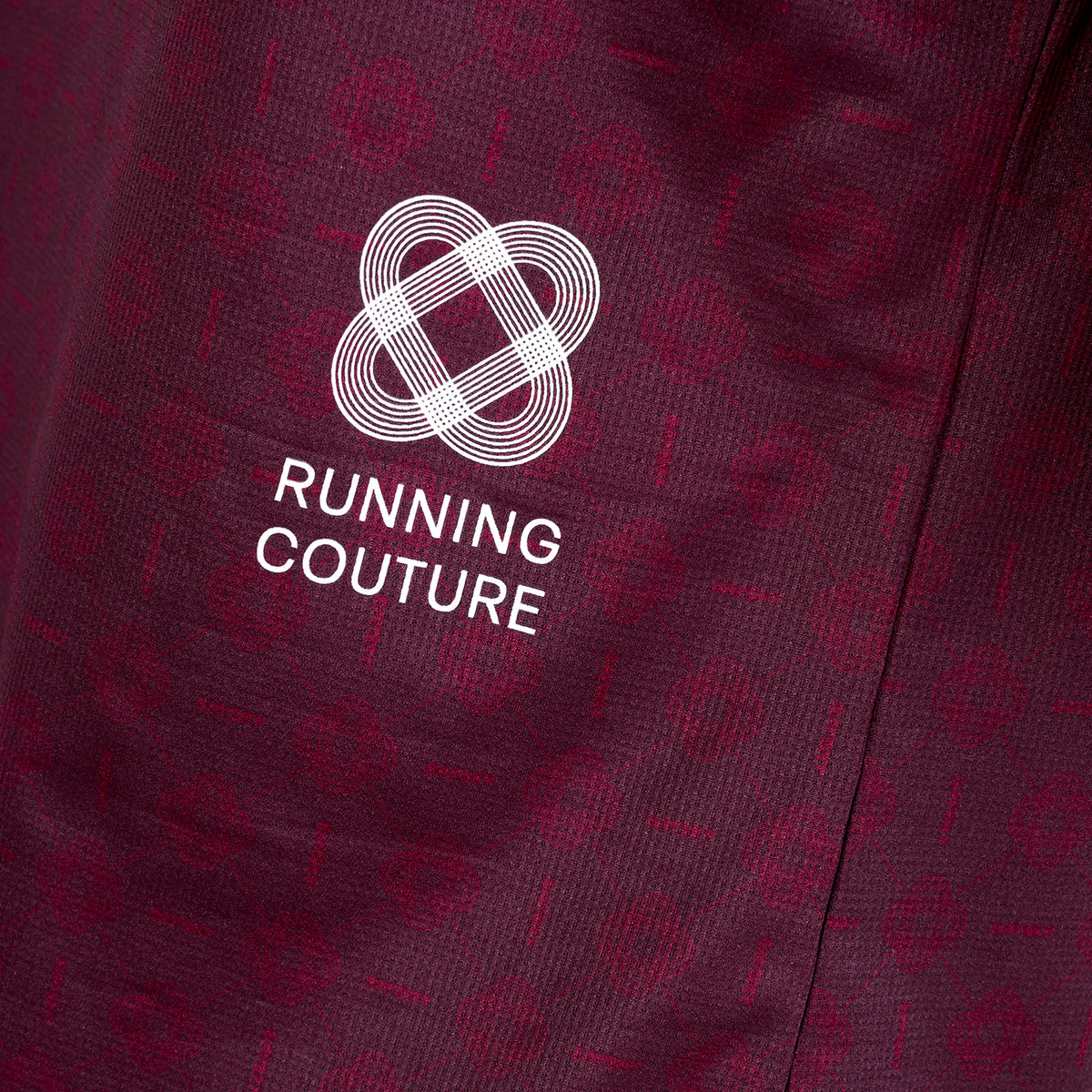 ランニングTシャツ SW25018c1078 W Couture Combat T-shirt - Burgundy Aop [レディーズ]
