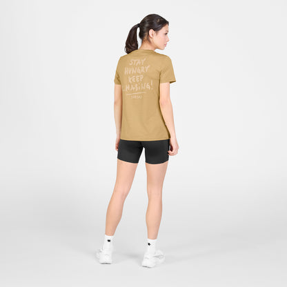 ランニングTシャツ SW25020c4010 Wmns Tiger Pace T-shirt - Beige [レディーズ]
