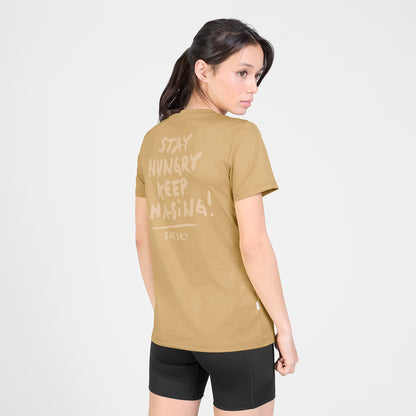ランニングTシャツ SW25020c4010 Wmns Tiger Pace T-shirt - Beige [レディーズ]