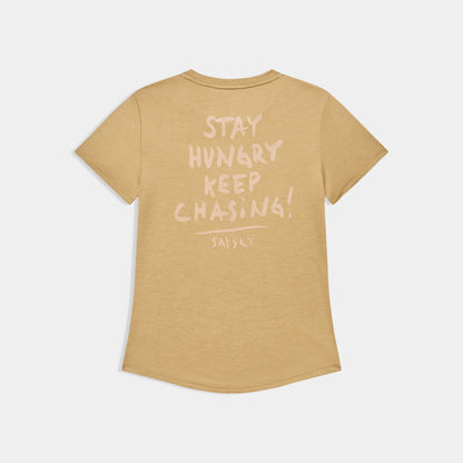 ランニングTシャツ SW25020c4010 Wmns Tiger Pace T-shirt - Beige [レディーズ]