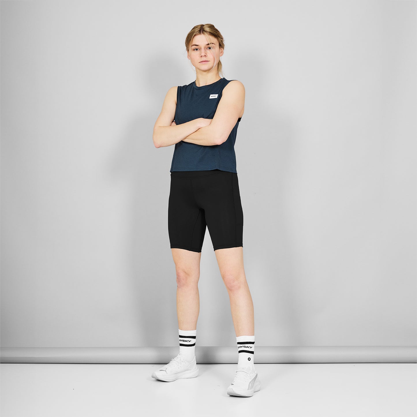 モーションシングレット SW30001c6001 W Clean Motion Tank - Grey [レディーズ]