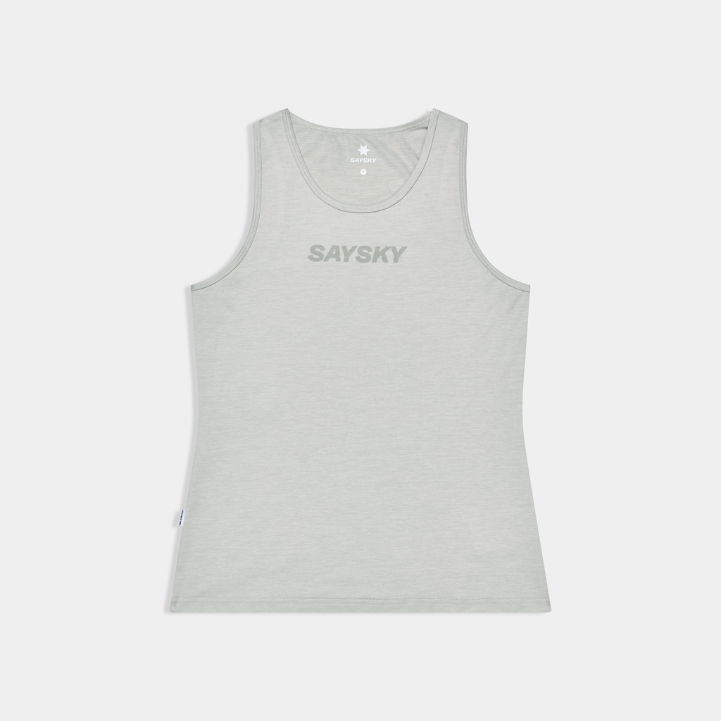 レースシングレット SW30002c6008 Wmns Logo Pace Top - Grey [レディーズ]