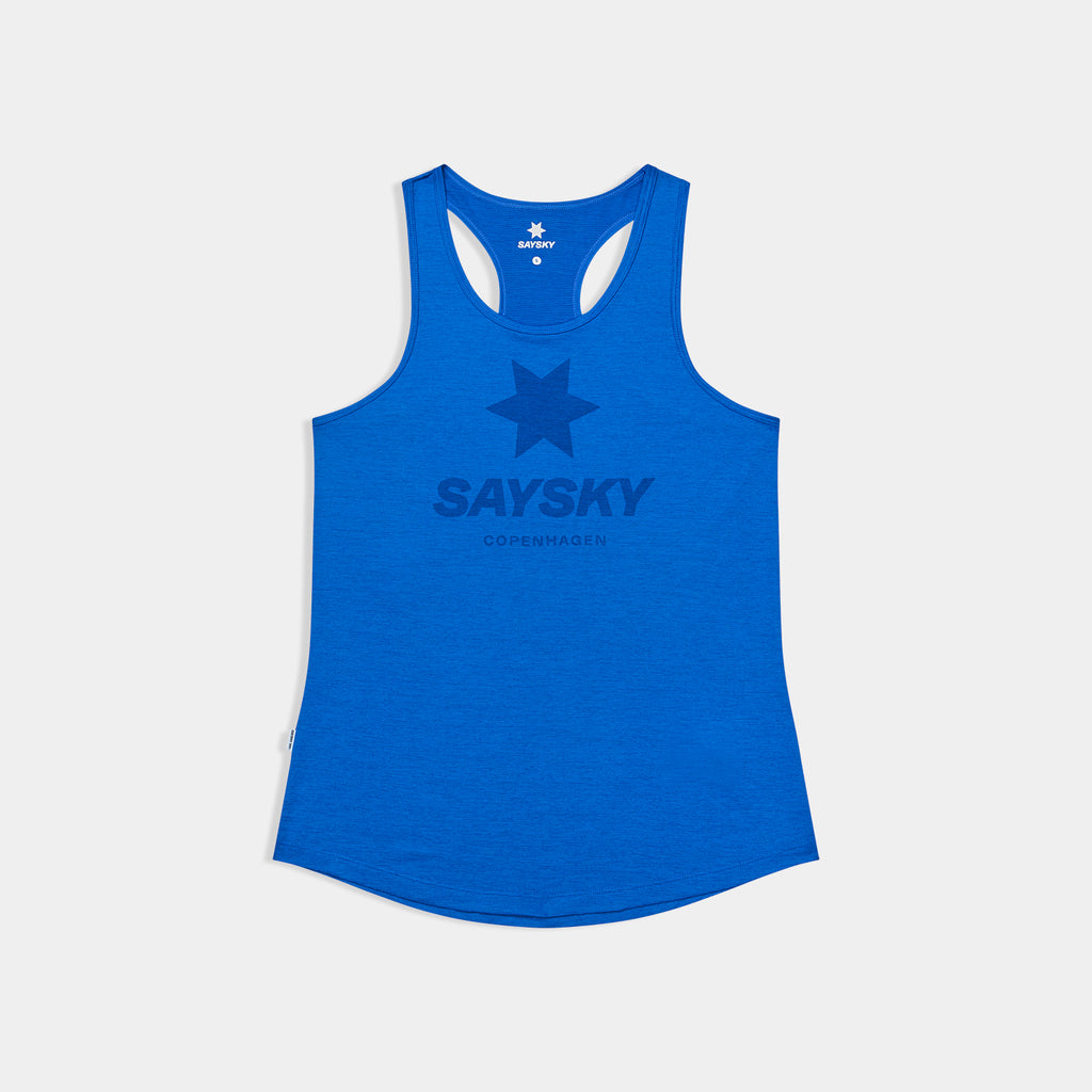 レースシングレット SW30004c2017 Wmns Logo Combat Pro Singlet - Blue [レディーズ]