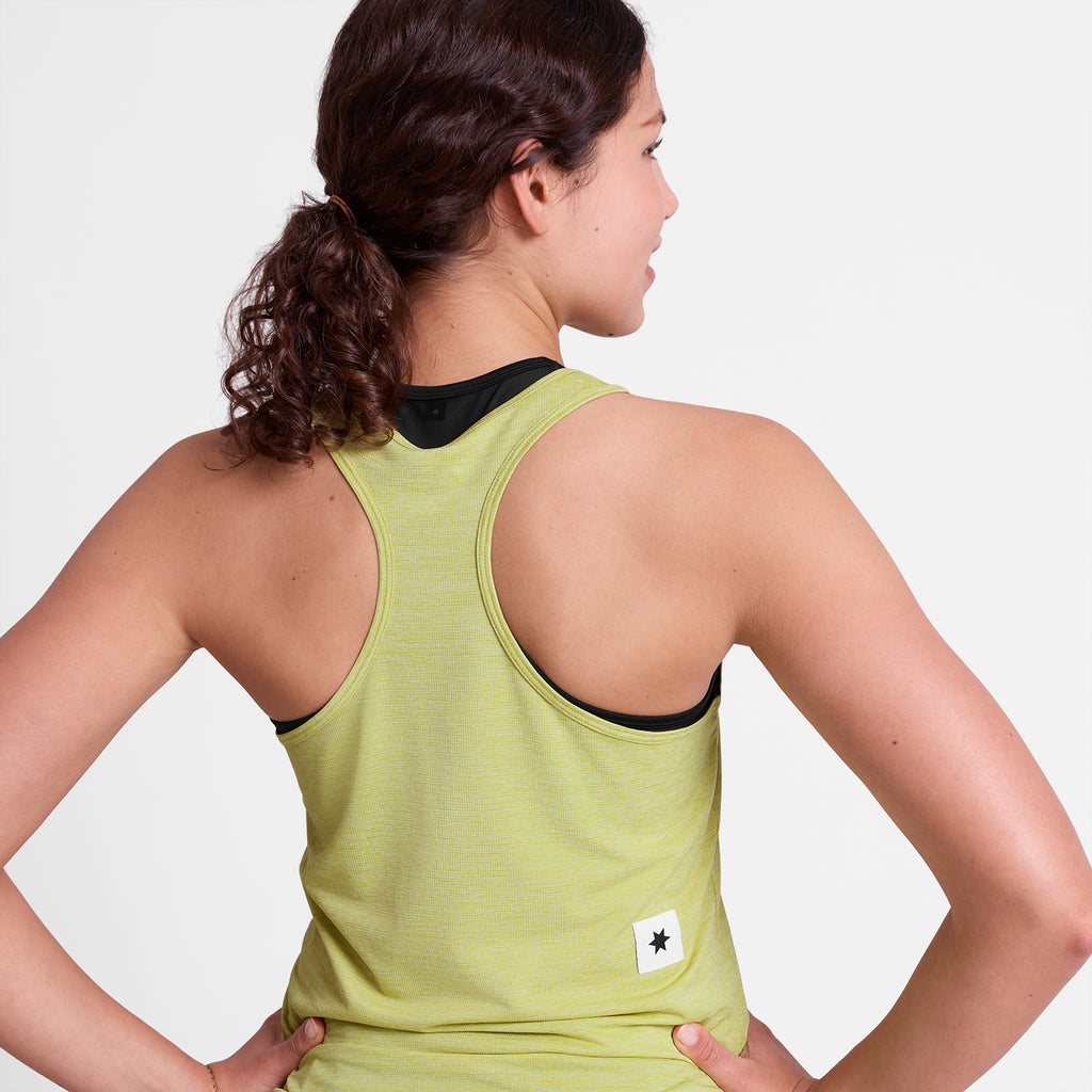 レースシングレット SW30004c4009 Wmns Logo Combat Pro Singlet - Yellow [レディーズ]