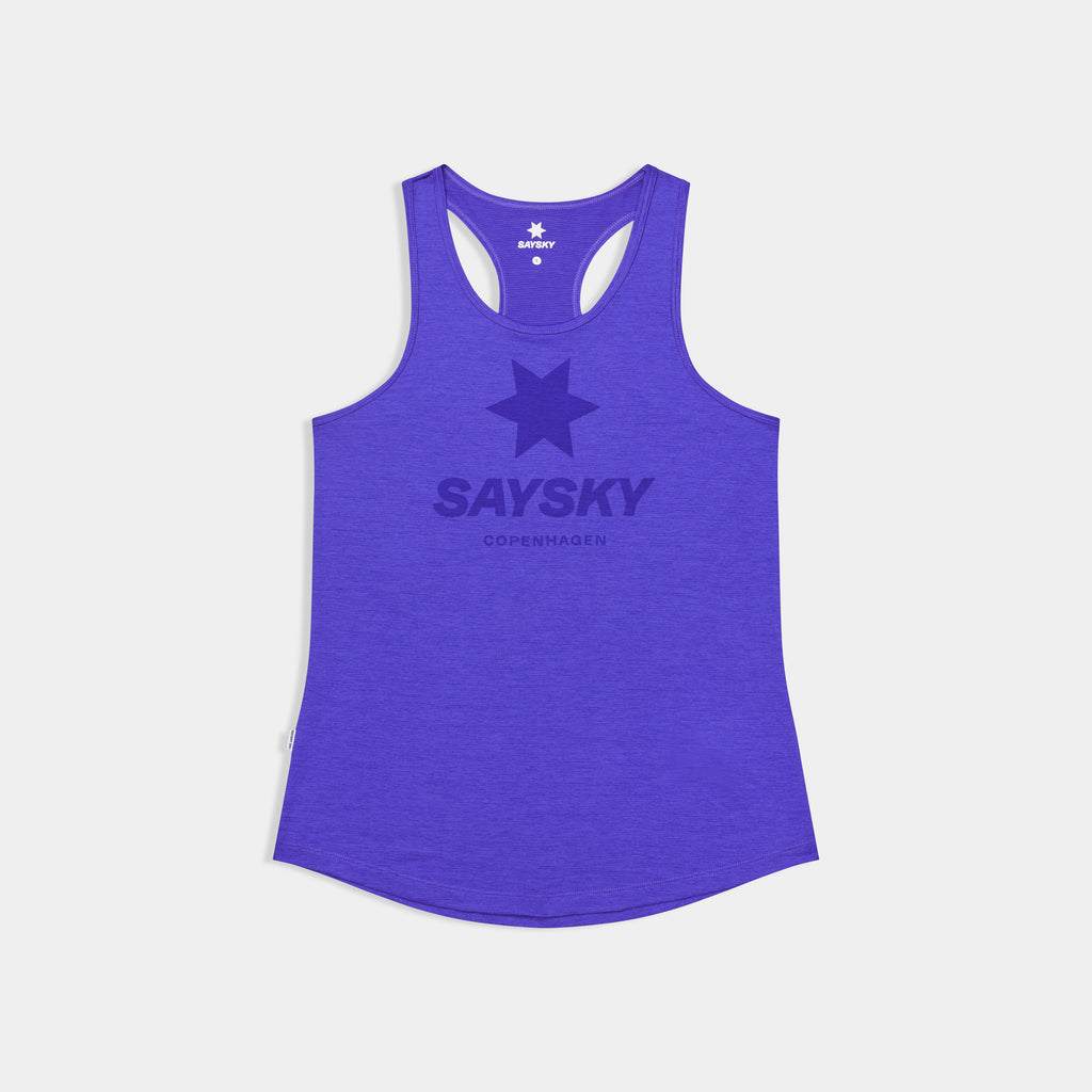 レースシングレット SW30004c7012 Wmns Logo Combat Pro Singlet - Purple [レディーズ]