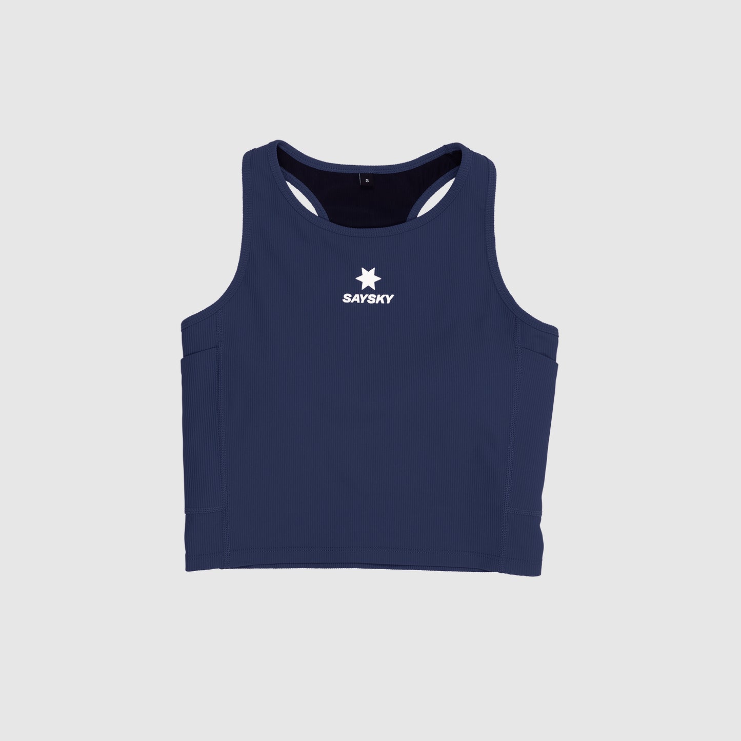 クロップトップ SW30005c201 W Combat Rib Crop Top - Blue [レディーズ]