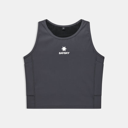 クロップトップ SW30005c611 W Combat Rib Crop Top - Grey [レディーズ]