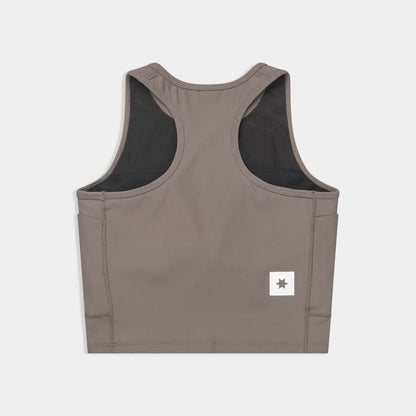 クロップトップ SW30005c714 W Combat Rib Crop Top - Taupe [レディーズ]