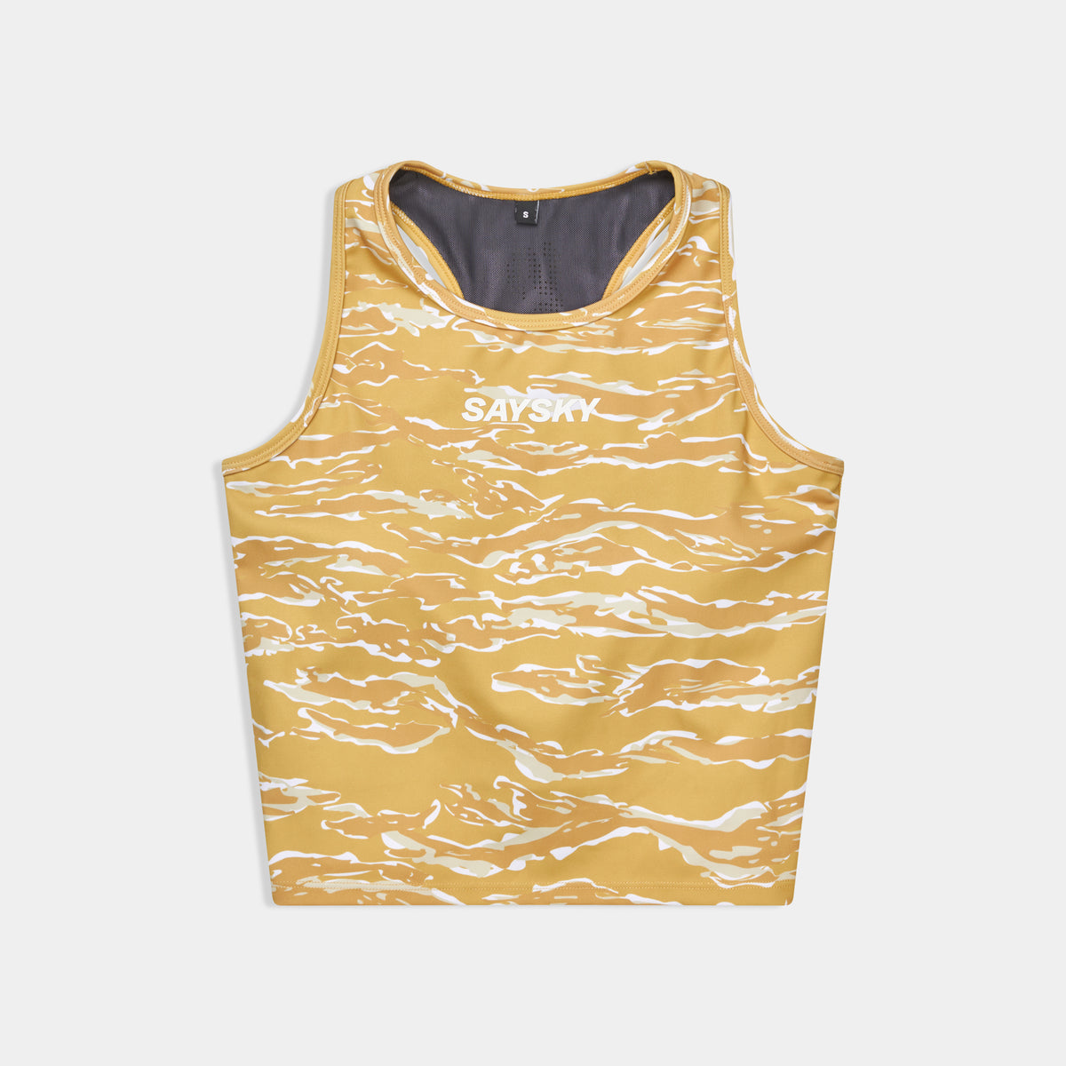 クロップトップ SW30008c1064 Wmns Tiger Combat Crop Top - Yellowcamo [レディーズ]