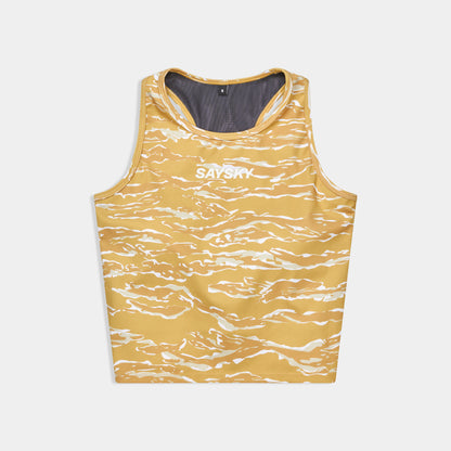 クロップトップ SW30008c1064 W Tiger Combat Crop Top - Yellowcamo [レディーズ]