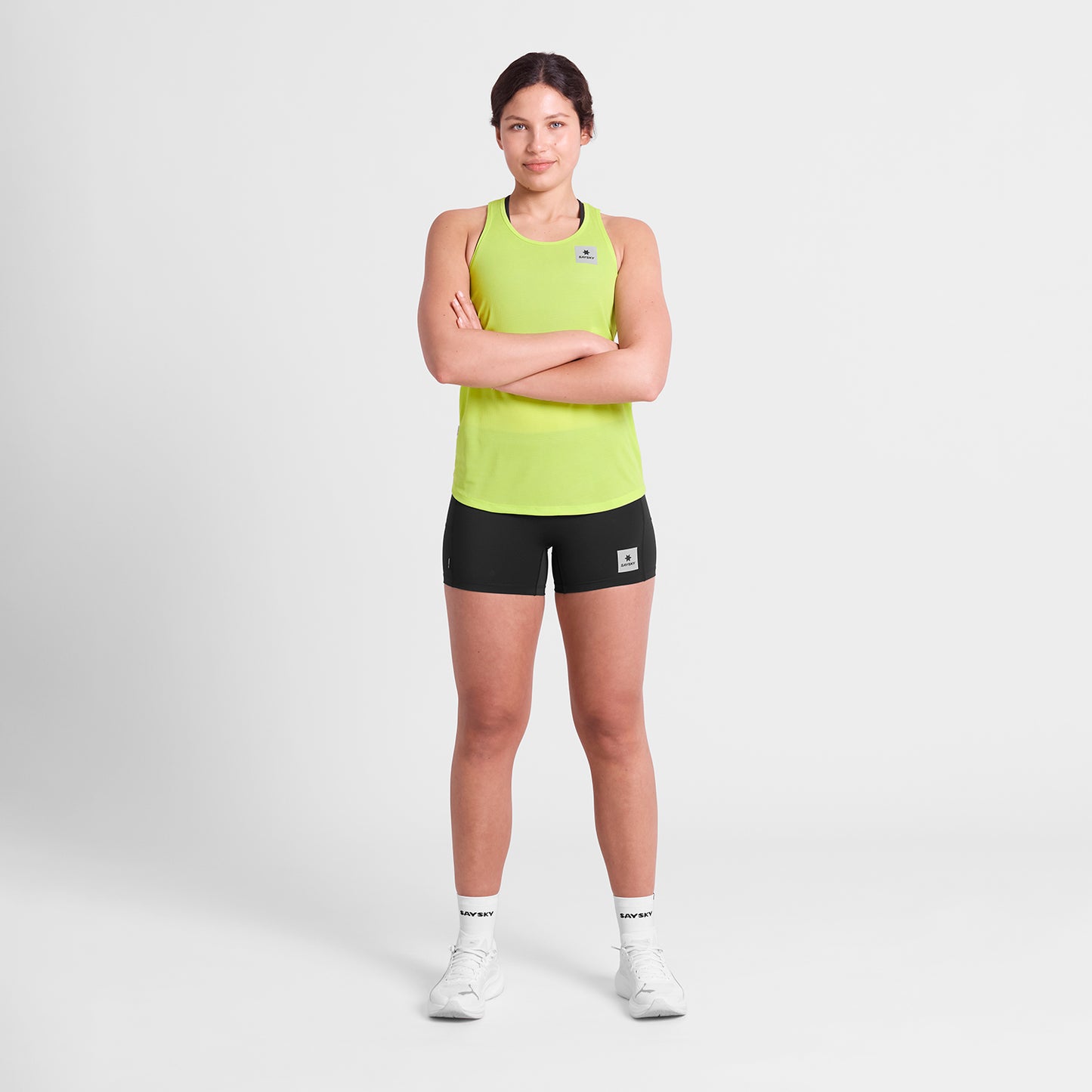 レースシングレット SW30009c1068 W Reactive Flow Singlet - Yellowlogo [レディーズ]