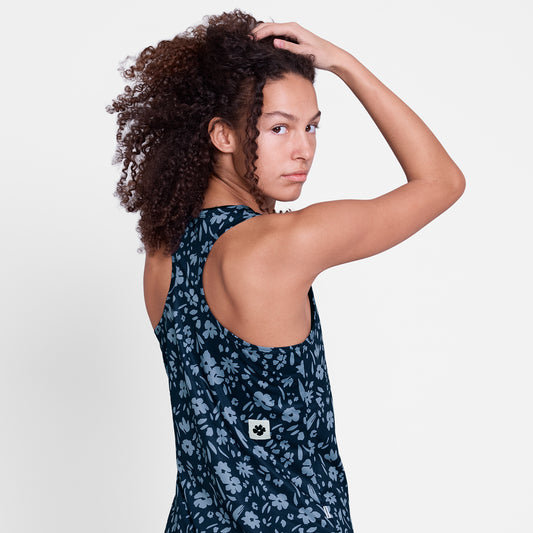 レースシングレット SW30010c1065 W Flower Combat Singlet - Blueflower [レディーズ]
