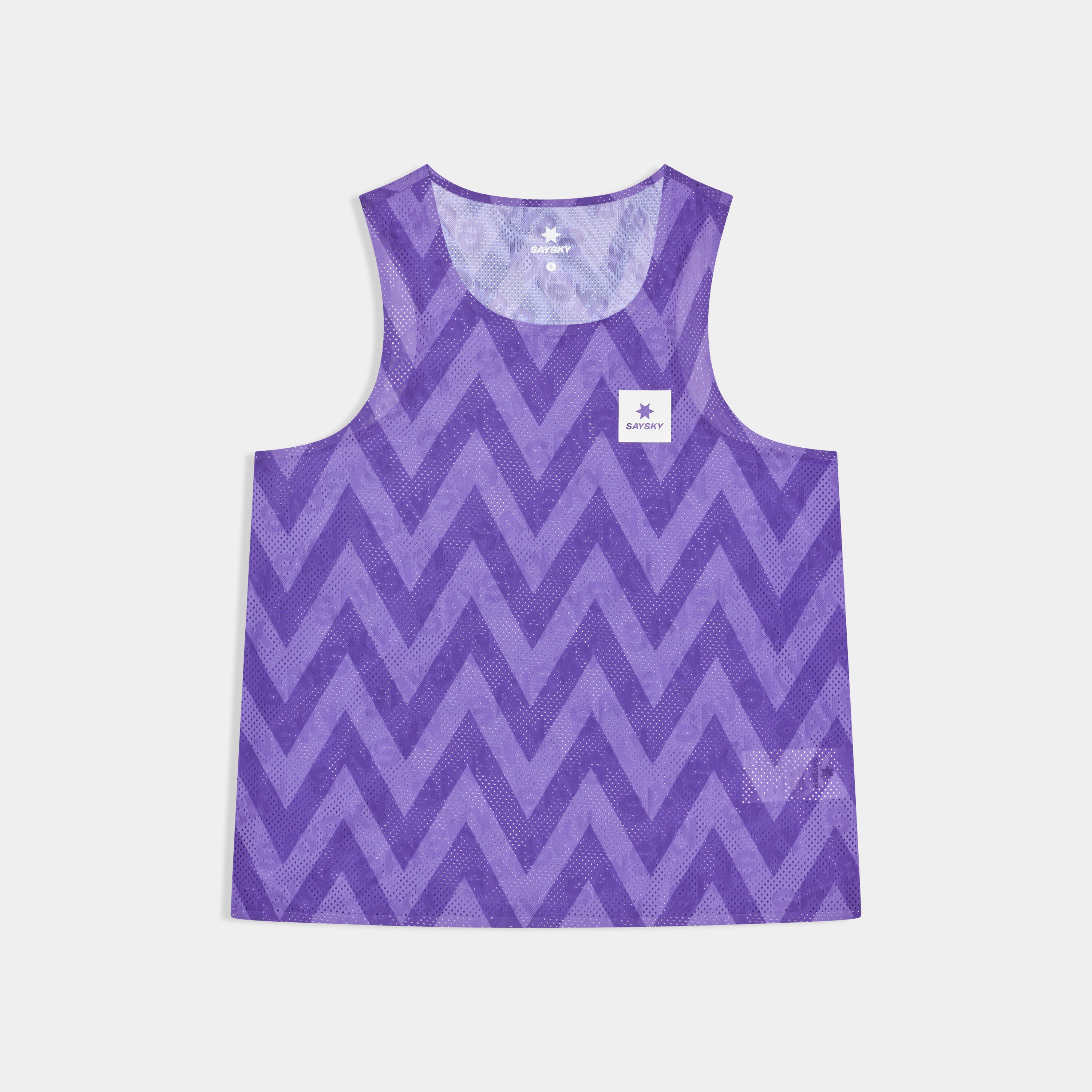 EGDE【L-XL！透け！光沢】WLINE AIR SINGLET シングレット □ 公式 □ SAYSKY/セイスカイ レースシングレット SW30011c1061 W Zig