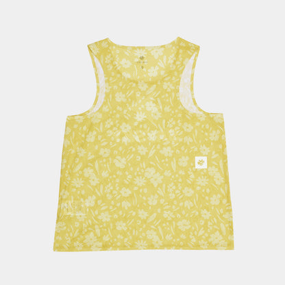 レースシングレット SW30012c1067 W Flower Flow Air Singlet - Yellowflower [レディーズ]