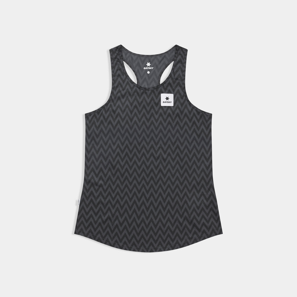 レースシングレット SW30014c1062 Wmns Zig Zag Combat Singlet - Blackzigzag [レディーズ]