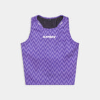クロップトップ SW30015c1061 Wmns Zig Zag Combat Crop Top - Purplezigzag [レディーズ]