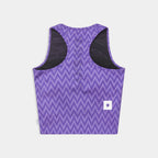 クロップトップ SW30015c1061 Wmns Zig Zag Combat Crop Top - Purplezigzag [レディーズ]