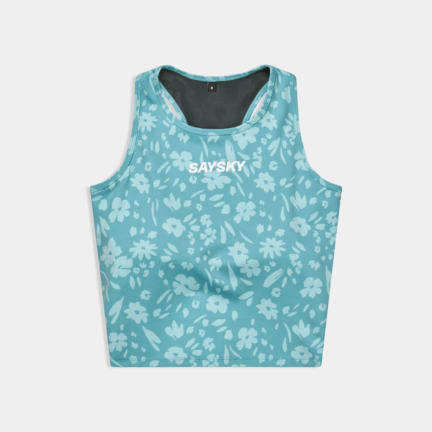 クロップトップ SW30017c1066 W Flower Combat Crop Top - Lightblueflower [レディーズ]