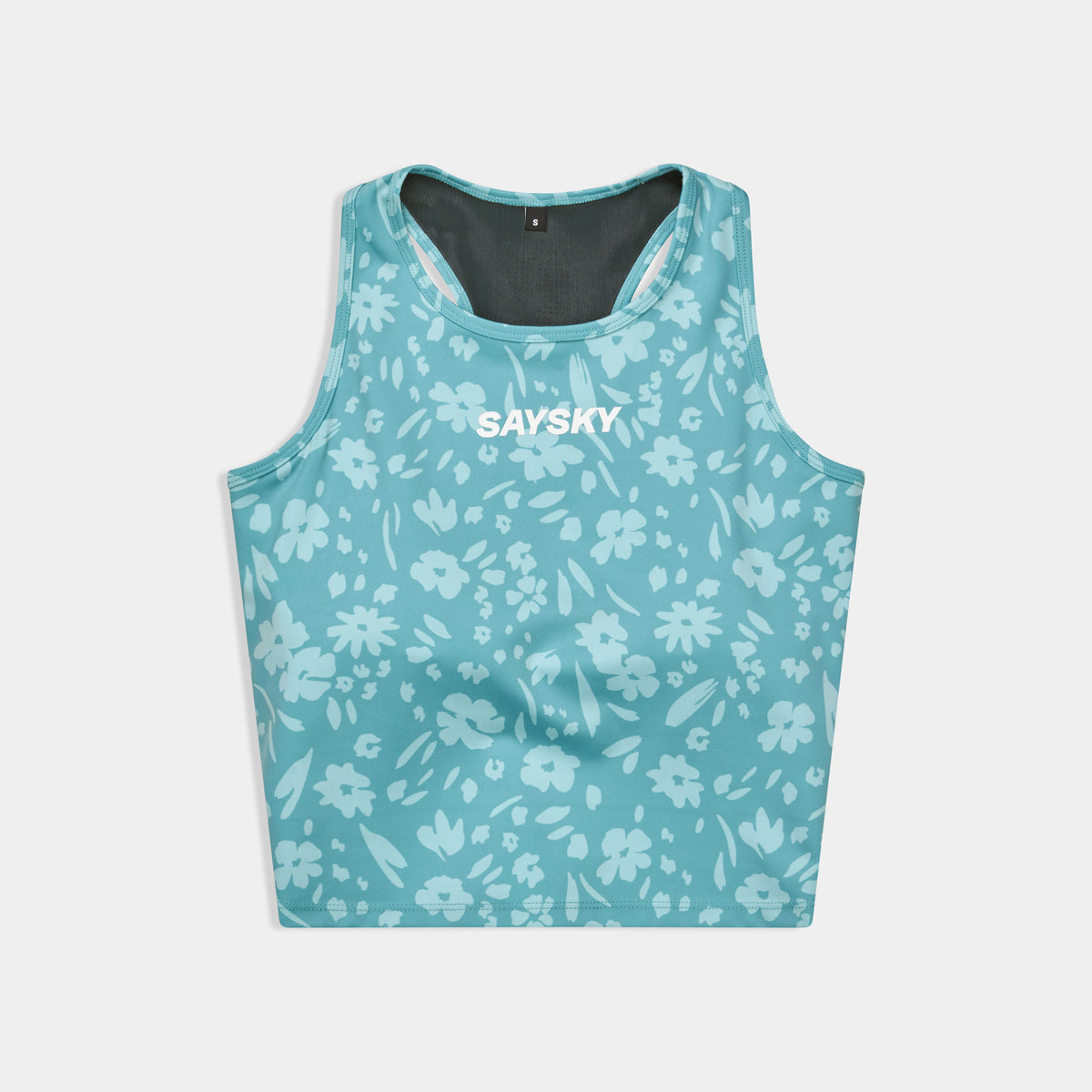 クロップトップ SW30017c1066 Wmns Flower Combat Crop Top - Lightblueflower [レディーズ]