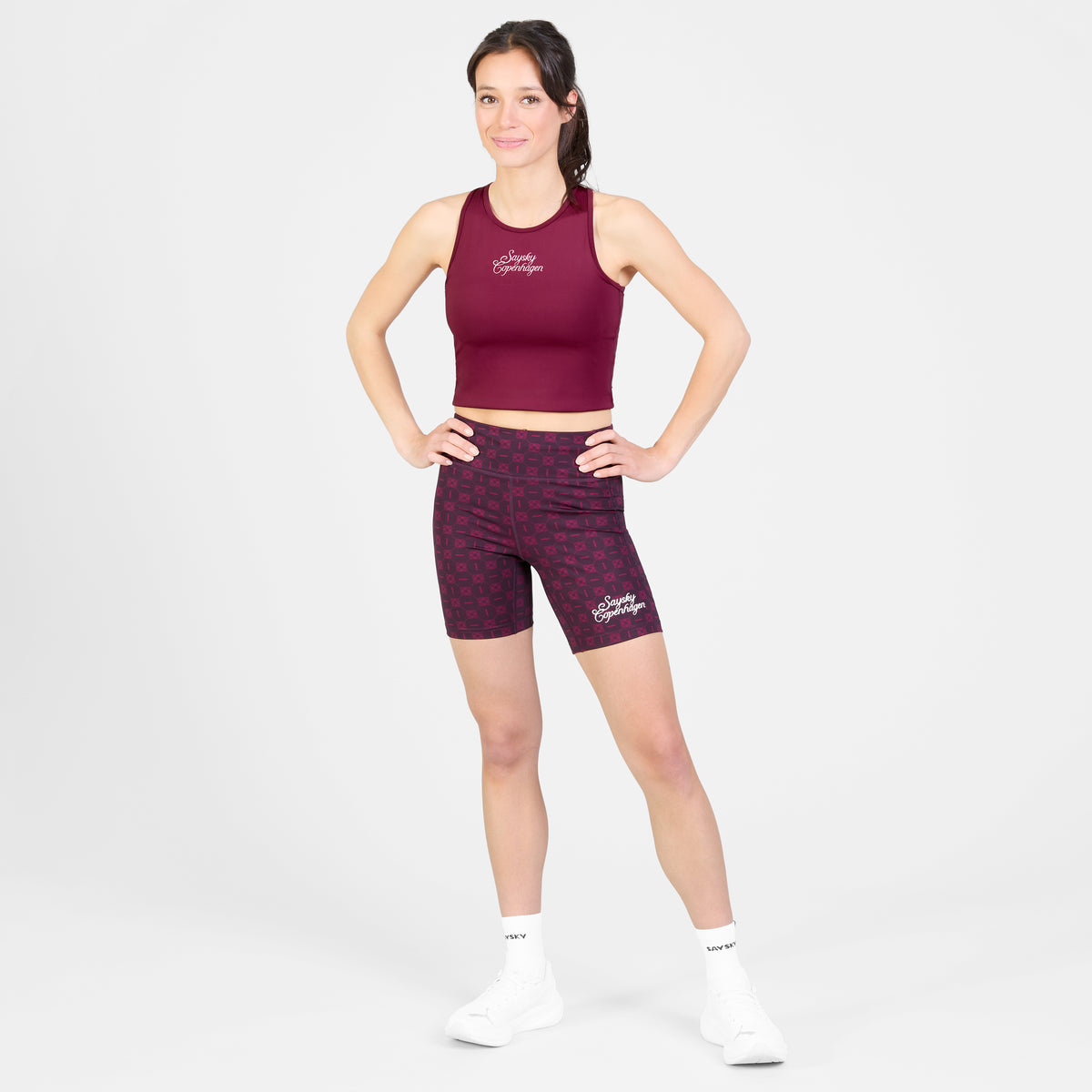 クロップトップ SW30021c513 W Couture Combat Crop Top - Red [レディーズ]