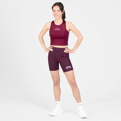 クロップトップ SW30021c513 W Couture Combat Crop Top - Red [レディーズ]