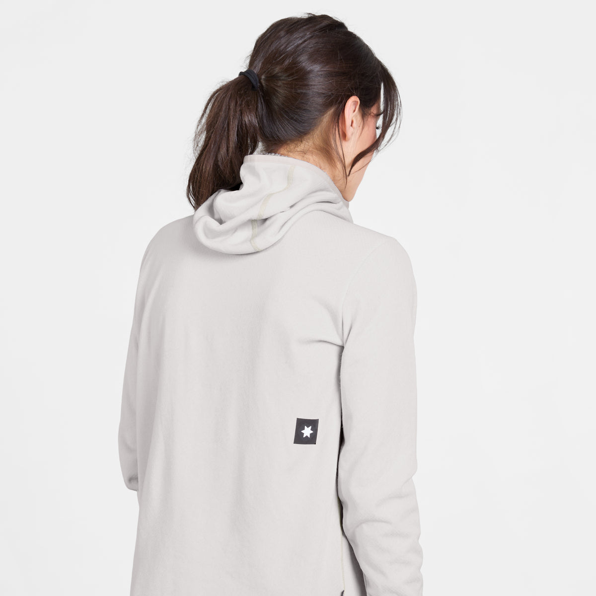 スウェットパーカー SW35001c610 Wmns Combat Half Zip Fleece Hoodie - Grey [レディーズ]