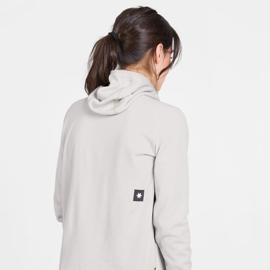 スウェットパーカー SW35001c610 W Combat Half Zip Fleece Hoodie - Grey [レディーズ]