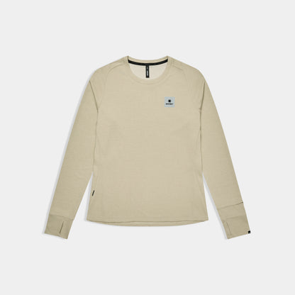 ランニングTシャツ（ロングスリーブ） SW35002c8003 W Clean Flow Long Sleeve - Beige [レディーズ]