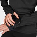 ランニングTシャツ（ロングスリーブ） SW35002c9001 Wmns Clean Flow Long Sleeve - Black [レディーズ]