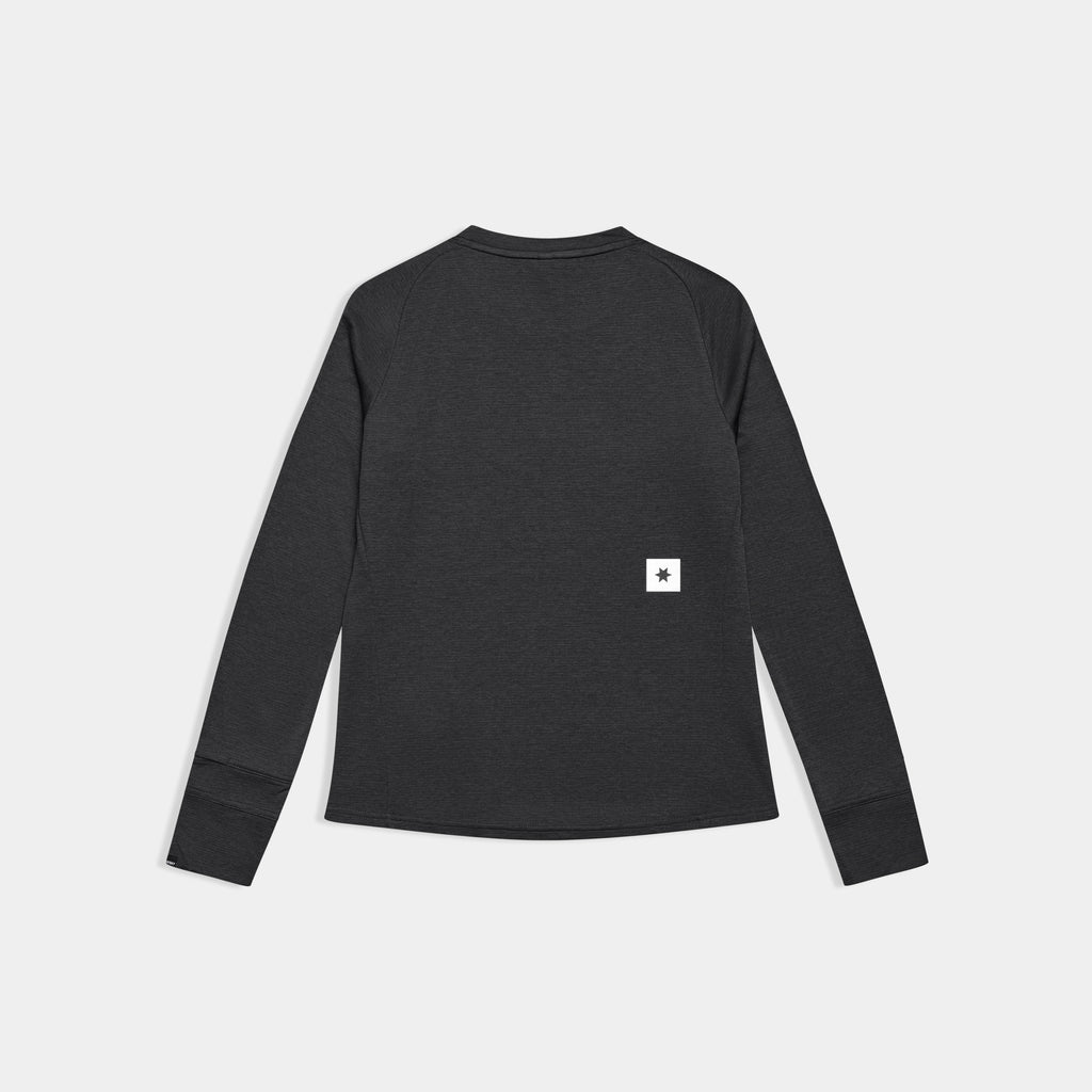 ランニングTシャツ（ロングスリーブ） SW35002c9001 Wmns Clean Flow Long Sleeve - Black [レディーズ]