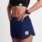 ランニングショーツ SW40001c201 Wmns Pace Shorts 3inch - Blue [レディーズ]