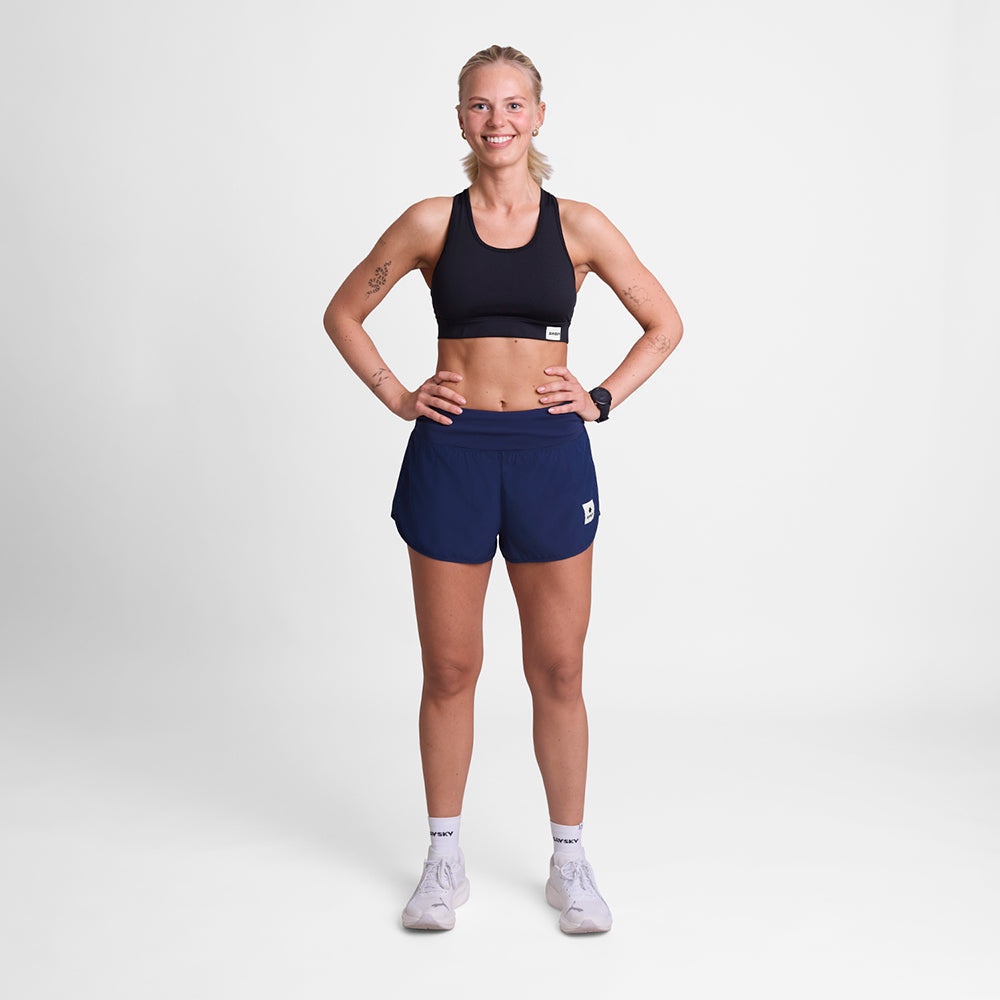 ランニングショーツ SW40001c201 Wmns Pace Shorts 3inch - Blue [レディーズ]