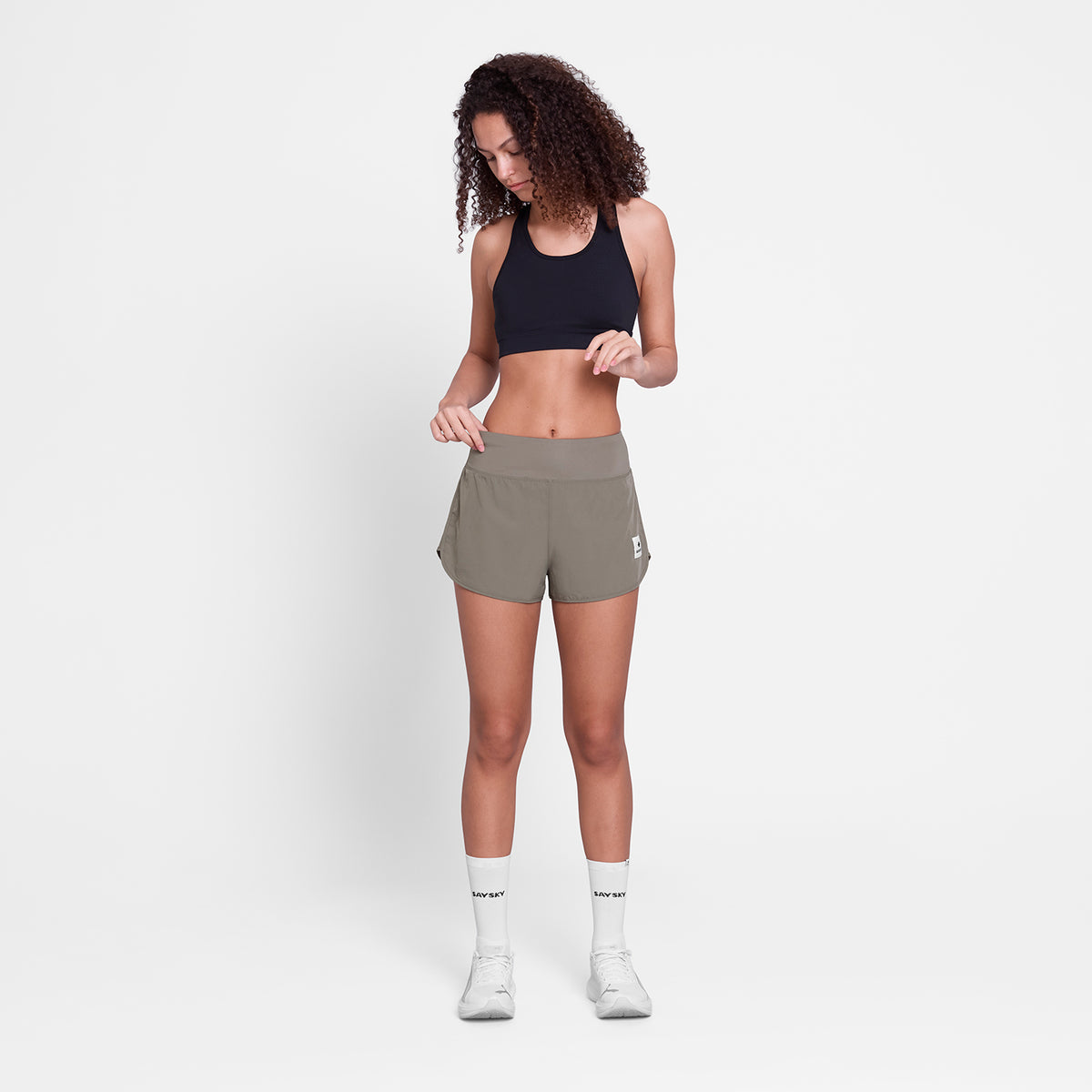 ランニングショーツ SW40001c714 Wmns Pace Shorts 3inch - Taupe [レディーズ]