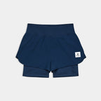 ランニングショーツ SW40002c201 Wmns Pace 2-in-1 Shorts 3inch - Blue [レディーズ]