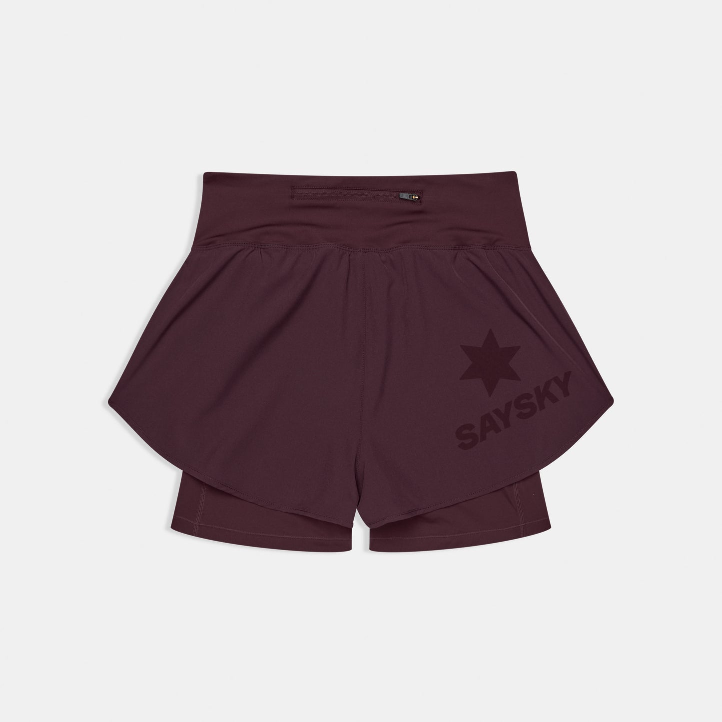 ランニングショーツ SW40002c512 W Pace 2-in-1 Shorts 3inch - Burgundy [レディーズ]
