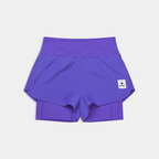 ランニングショーツ SW40002c715 Wmns Pace 2-in-1 Shorts 3inch - Purple [レディーズ]