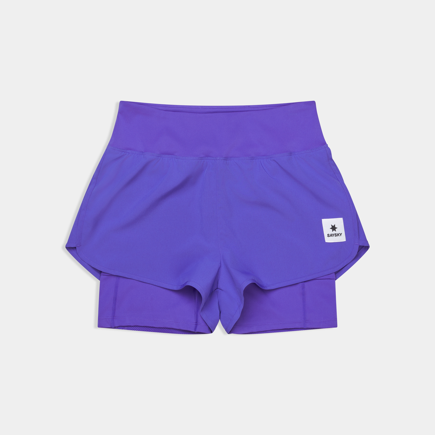 ランニングショーツ SW40002c715 W Pace 2-in-1 Shorts 3inch - Purple [レディーズ]