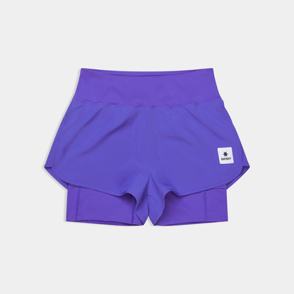 ランニングショーツ SW40002c715 W Pace 2-in-1 Shorts 3inch - Purple [レディーズ]