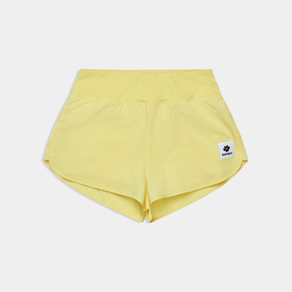 ランニングショーツ SW40007c418 W Flower Pace Shorts 3inch - Yellow [レディーズ]