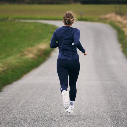 ランニングタイツ SW50005c201 W Combat+ Long Tights - Blue [レディーズ]