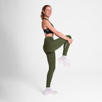 ランニングタイツ SW50005c301 Wmns Combat+ Long Tights - Green [レディーズ]