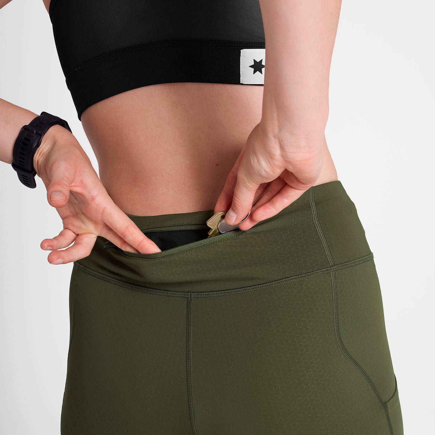 ランニングタイツ SW50005c301 W Combat+ Long Tights - Green [レディーズ]