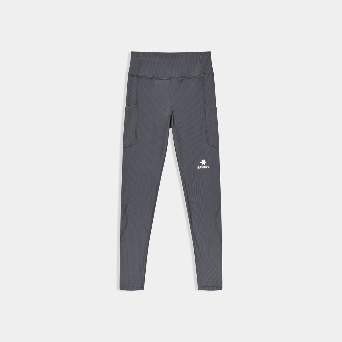 ランニングタイツ SW50006c611 W Combat+ Rib Long Tights - Grey [レディーズ]