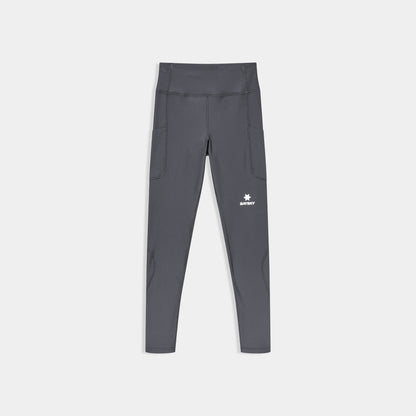 ランニングタイツ SW50006c611 W Combat+ Rib Long Tights - Grey [レディーズ]