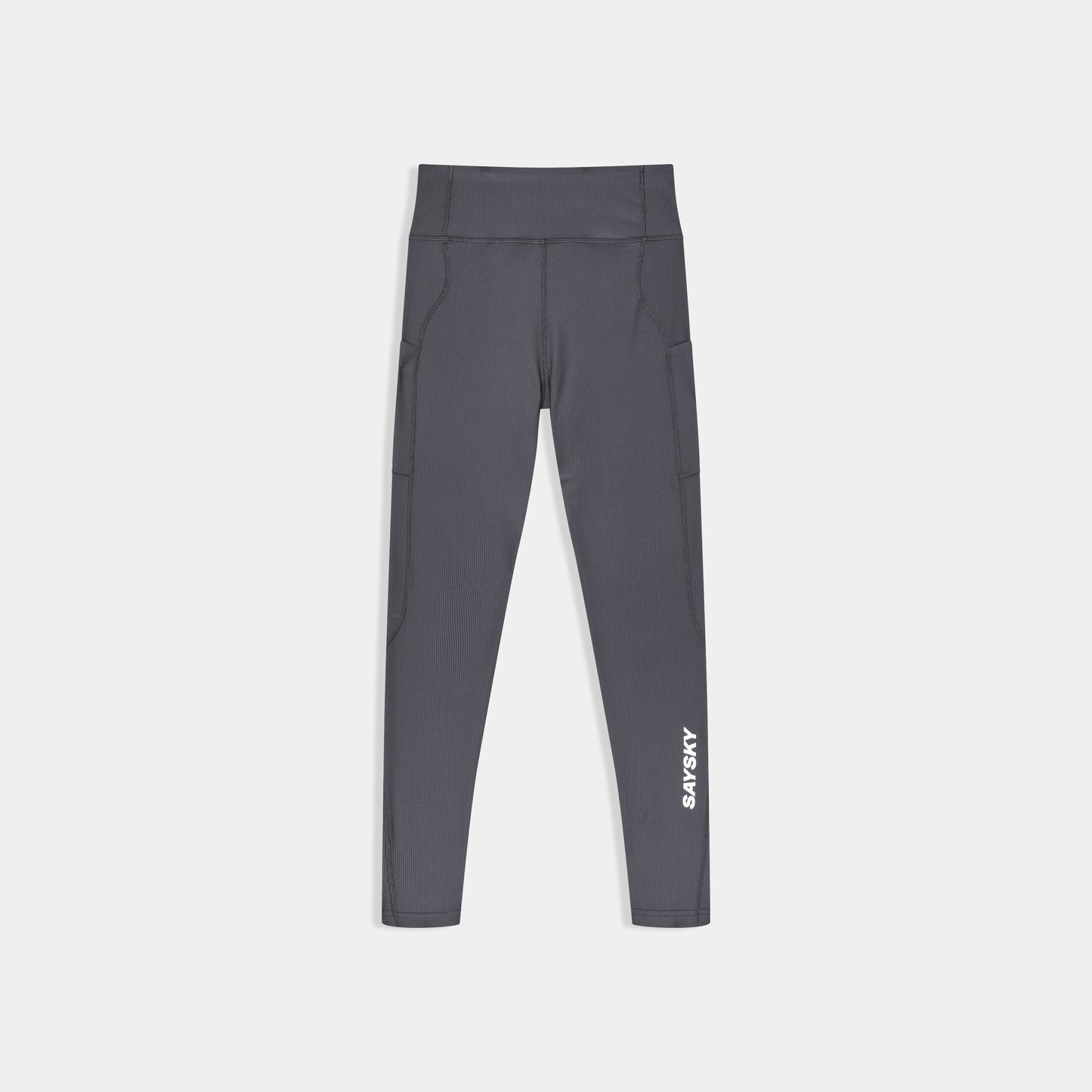 ランニングタイツ SW50006c611 W Combat+ Rib Long Tights - Grey [レディーズ]