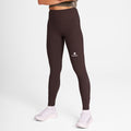 ランニングタイツ SW50006c712 Wmns Combat+ Rib Long Tights - Brown [レディーズ]