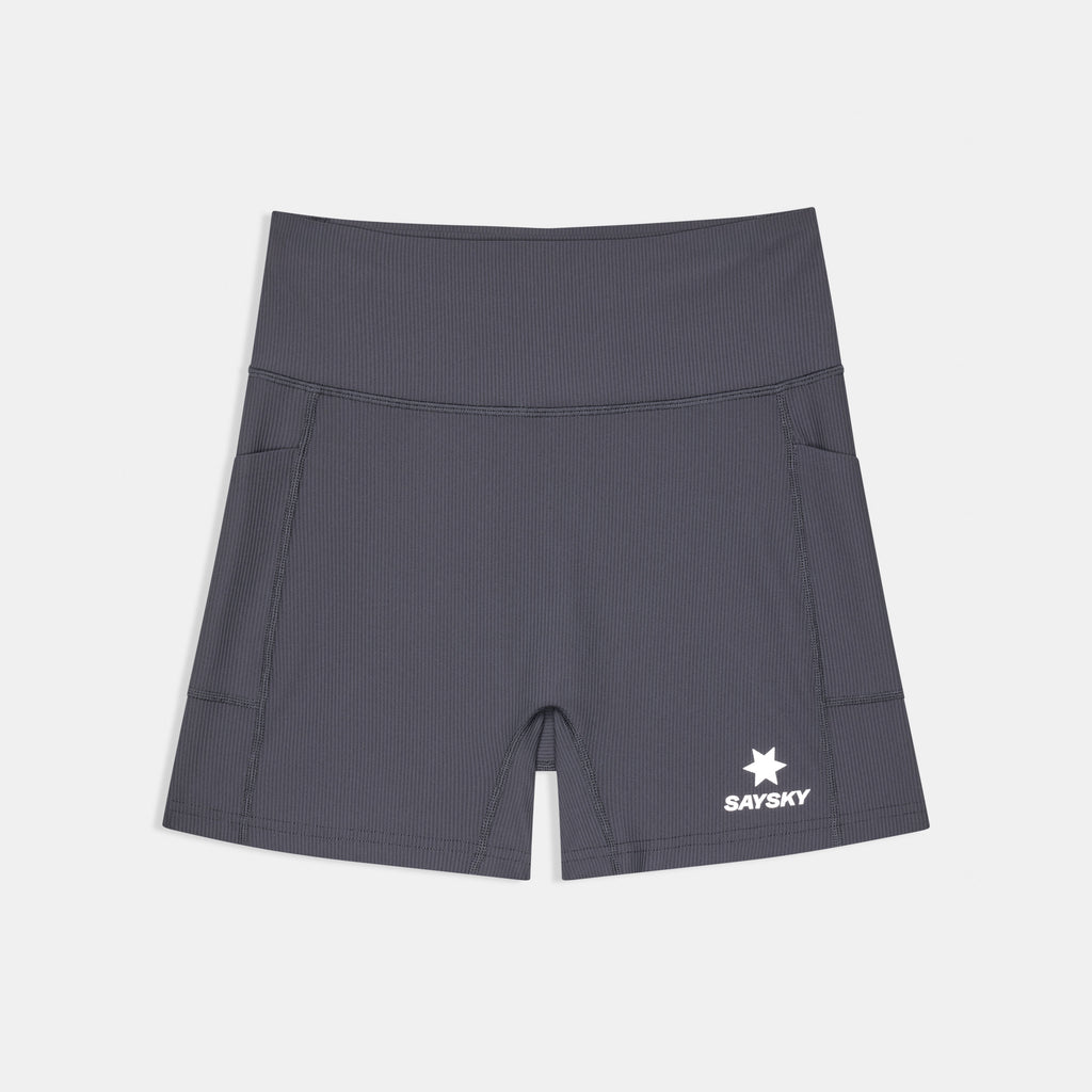 ショートタイツ SW55002c611 Wmns Combat+ Rib Short Tights 4inch - Grey [レディーズ]