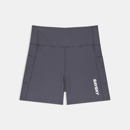 ショートタイツ SW55002c611 W Combat+ Rib Short Tights 4inch - Grey [レディーズ]